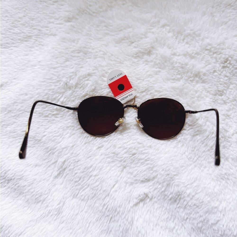 Brielle Bright Red Polarized Mirrored Sunglasses - Picture 11 of 14
